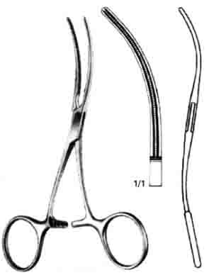 ATROMAT DEBAKEY MASKİTO KLEMP EĞRİ 20CM